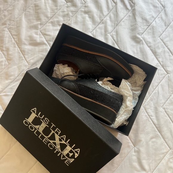 ALC black platform creepers - Picture 3 of 4